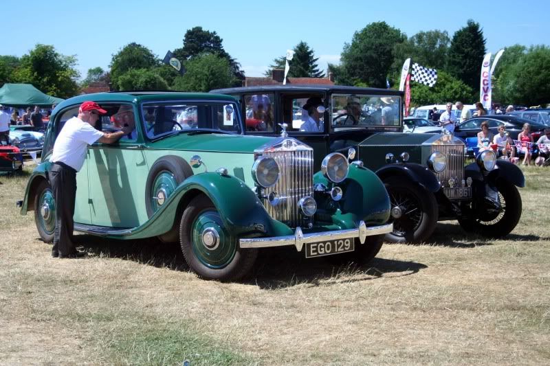 Matching Green Classic & Sports Car Show Subaru